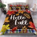 Ohaprints-Quilt-Bed-Set-Pillowcase-Happy-Thanksgiving-Hello-Fall-Autumn-Leaves-Blanket-Bedspread-Bedding-3860-King (90'' x 100'')