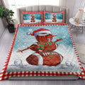 Ohaprints-Quilt-Bed-Set-Pillowcase-Funny-Christmas-American-Football-Balls-Santa-Snowman-Blanket-Bedspread-Bedding-3886-King (90'' x 100'')