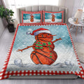 Ohaprints-Quilt-Bed-Set-Pillowcase-Funny-Christmas-Basketball-Balls-Santa-Snowman-Blanket-Bedspread-Bedding-3887-King (90'' x 100'')