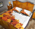 Ohaprints-Quilt-Bed-Set-Pillowcase-Autumn-Pumpkin-Harvest-Custom-Personalized-Name-Blanket-Bedspread-Bedding-3272-King (90'' x 100'')