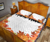Ohaprints-Quilt-Bed-Set-Pillowcase-Autumn-Thanksgiving-Pumpkin-Custom-Personalized-Name-Blanket-Bedspread-Bedding-3274-King (90&#39;&#39; x 100&#39;&#39;)