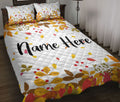 Ohaprints-Quilt-Bed-Set-Pillowcase-Hello-Autumn-Falling-Leaves-Custom-Personalized-Name-Blanket-Bedspread-Bedding-3275-Throw (55'' x 60'')