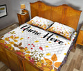 Ohaprints-Quilt-Bed-Set-Pillowcase-Hello-Autumn-Falling-Leaves-Custom-Personalized-Name-Blanket-Bedspread-Bedding-3275-King (90'' x 100'')