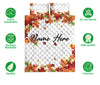 Ohaprints-Quilt-Bed-Set-Pillowcase-Autumn-Leaves-Custom-Personalized-Name-Blanket-Bedspread-Bedding-3276-Double (70&#39;&#39; x 80&#39;&#39;)