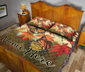 Ohaprints-Quilt-Bed-Set-Pillowcase-Autumnn-Butterflies-Custom-Personalized-Name-Blanket-Bedspread-Bedding-3281-King (90'' x 100'')