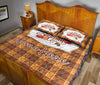 Ohaprints-Quilt-Bed-Set-Pillowcase-Hello-Autumn-Pumpkin-Tartan-Custom-Personalized-Name-Blanket-Bedspread-Bedding-3284-King (90&#39;&#39; x 100&#39;&#39;)