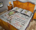 Ohaprints-Quilt-Bed-Set-Pillowcase-Heaven-Hummingbird-Love-Never-Die-Custom-Personalized-Name-Blanket-Bedspread-Bedding-1736-King (90'' x 100'')