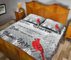 Ohaprints-Quilt-Bed-Set-Pillowcase-Heaven-Cardinal-Bird-Love-Never-Die-Custom-Personalized-Name-Blanket-Bedspread-Bedding-2918-King (90&#39;&#39; x 100&#39;&#39;)