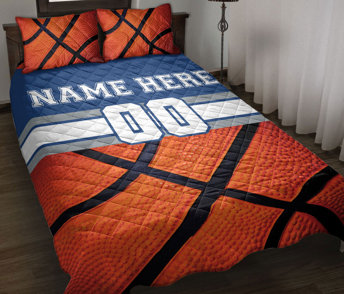 Ohaprints-Quilt-Bed-Set-Pillowcase-Basketball-Player-Fan-Gear-Custom-Personalized-Name-Number-Blanket-Bedspread-Bedding-2348-Throw (55'' x 60'')