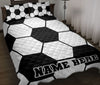 Ohaprints-Quilt-Bed-Set-Pillowcase-Soccer-Pattern-Gift-For-Boy-Son-Men-Custom-Personalized-Name-Blanket-Bedspread-Bedding-3367-Throw (55&#39;&#39; x 60&#39;&#39;)