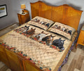 Ohaprints-Quilt-Bed-Set-Pillowcase-Horse-God-Say-You-Are-Vintage-Style-Flower-Blanket-Bedspread-Bedding-59-Queen (80'' x 90'')