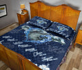 Ohaprints-Quilt-Bed-Set-Pillowcase-Gods-Say-You-Are-Dolphin-And-Flower-Sea-Animal-Lover-Blanket-Bedspread-Bedding-2441-Queen (80'' x 90'')