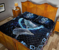 Ohaprints-Quilt-Bed-Set-Pillowcase-Dolphin-Galaxy-Sky-Water-Heart-Sea-Animal-Lover-Blanket-Bedspread-Bedding-1280-Queen (80'' x 90'')