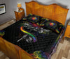 Ohaprints-Quilt-Bed-Set-Pillowcase-Rainbow-Rose-Ribbon-Mandala-Pattern-Lgbt-Pride-Blanket-Bedspread-Bedding-36-Queen (80&#39;&#39; x 90&#39;&#39;)