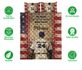 Ohaprints-Quilt-Bed-Set-Pillowcase-Baseball-Pitcher-Boy-Player-Fan-Idea-Vintage-Custom-Personalized-Name-Number-Blanket-Bedspread-Bedding-3189-Double (70'' x 80'')