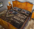Ohaprints-Quilt-Bed-Set-Pillowcase-Horse-Couple-Brown-Farm-Animal-Cowboy-Cowgirl-Love-Custom-Personalized-Name-Blanket-Bedspread-Bedding-2370-Queen (80'' x 90'')