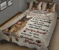 Ohaprints-Quilt-Bed-Set-Pillowcase-German-Shepherd-God-Once-Said-Animal-Pet-Dog-Lover-Custom-Personalized-Name-Blanket-Bedspread-Bedding-19-King (90'' x 100'')