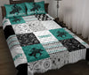 Ohaprints-Quilt-Bed-Set-Pillowcase-Cowboy-Patchwork-Western-Horse-Lover-Unique-Custom-Personalized-Name-Blanket-Bedspread-Bedding-3725-Throw (55&#39;&#39; x 60&#39;&#39;)