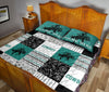 Ohaprints-Quilt-Bed-Set-Pillowcase-Cowboy-Patchwork-Western-Horse-Lover-Unique-Custom-Personalized-Name-Blanket-Bedspread-Bedding-3725-King (90&#39;&#39; x 100&#39;&#39;)