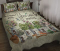 Ohaprints-Quilt-Bed-Set-Pillowcase-Gardening-Gardener-Plant-Flower-Lover-Vintage-Be-Kind-Wood-Pattern-Blanket-Bedspread-Bedding-1199-Throw (55'' x 60'')