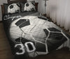 Ohaprints-Quilt-Bed-Set-Pillowcase-Soccer-Goals-What-I-Love-Is-Scoring-Custom-Personalized-Name-Number-Blanket-Bedspread-Bedding-3024-Throw (55&#39;&#39; x 60&#39;&#39;)