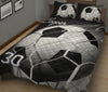 Ohaprints-Quilt-Bed-Set-Pillowcase-Soccer-Goals-What-I-Love-Is-Scoring-Custom-Personalized-Name-Number-Blanket-Bedspread-Bedding-3024-King (90&#39;&#39; x 100&#39;&#39;)
