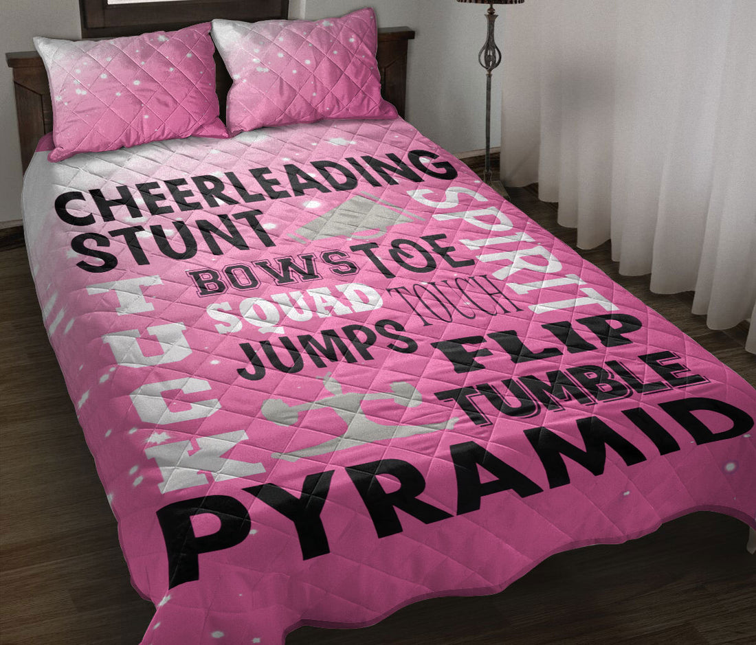 Ohaprints-Quilt-Bed-Set-Pillowcase-Cheerleading-Spirit-Tumble-Pyramid-Blanket-Bedspread-Bedding-1831-Throw (55'' x 60'')