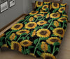 Ohaprints-Quilt-Bed-Set-Pillowcase-Sunflower-Plant-Things-Bed-Room-Decor-Car-Throw-Vintage-Boho-Farmhouse-Blanket-Bedspread-Bedding-716-King (90&#39;&#39; x 100&#39;&#39;)