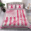 Ohaprints-Quilt-Bed-Set-Pillowcase-Breast-Cancer-Awareness-Pink-Bc-Support-Faith-Hope-Love-Blanket-Bedspread-Bedding-3868-King (90'' x 100'')