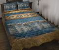 Ohaprints-Quilt-Bed-Set-Pillowcase-Bucket-Of-Egg-Farm-Farmer-Vintage-Blue-Brown-God-Says-You-Are-Christian-Blanket-Bedspread-Bedding-880-Throw (55'' x 60'')