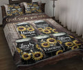 Ohaprints-Quilt-Bed-Set-Pillowcase-Seasonal-Sunflower-Jar-Wood-Pattern-Vintage-Brown-God-Say-You-Are-Unique-Blanket-Bedspread-Bedding-881-Throw (55'' x 60'')