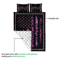 Ohaprints-Quilt-Bed-Set-Pillowcase-Leopard-Pattern-America-Us-Flag-Breast-Cancer-Awareness-Blanket-Bedspread-Bedding-3870-Queen (80'' x 90'')