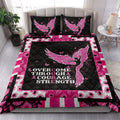 Ohaprints-Quilt-Bed-Set-Pillowcase-Breast-Cancer-Awareness-Pink-Angel-Cure-Unique-Idea-Blanket-Bedspread-Bedding-3872-King (90'' x 100'')