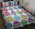 Ohaprints-Quilt-Bed-Set-Pillowcase-Flower-Sugar-Egg-Seasonal-Holiday-Gift-Idea-Farm-Blanket-Bedspread-Bedding-2424-Throw (55'' x 60'')