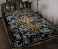 Ohaprints-Quilt-Bed-Set-Pillowcase-Viking-Raven-Tree-Of-Life-Yggdrasil-Huginn-Muninn-Norse-Nordic-Mythology-Blanket-Bedspread-Bedding-722-Throw (55'' x 60'')