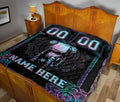 Ohaprints-Quilt-Bed-Set-Pillowcase-Mandala-Motorcycle-Racing-Motocross-Custom-Personalized-Name-Number-Blanket-Bedspread-Bedding-3459-King (90'' x 100'')