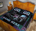 Ohaprints-Quilt-Bed-Set-Pillowcase-Dirt-Track-Racing-Qbs-Parent1-Custom-Personalized-Name-Number-Blanket-Bedspread-Bedding-3465-King (90'' x 100'')