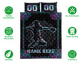 Ohaprints-Quilt-Bed-Set-Pillowcase-Mandala-Hologram-Baseball-Catcher-Player-Custom-Personalized-Name-Number-Blanket-Bedspread-Bedding-3215-Double (70'' x 80'')