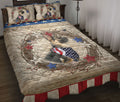 Ohaprints-Quilt-Bed-Set-Pillowcase-German-Shepherd-Vintage-Animal-Pet-Dog-We-The-People-Patriotic-Blanket-Bedspread-Bedding-804-Throw (55'' x 60'')