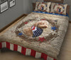Ohaprints-Quilt-Bed-Set-Pillowcase-Labradoodle-Vintage-Animal-Pet-Dog-We-The-People-Patriotic-Blanket-Bedspread-Bedding-2564-King (90&#39;&#39; x 100&#39;&#39;)
