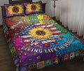 Ohaprints-Quilt-Bed-Set-Pillowcase-America-Sunflower-Peace-Sign-Tie-Dye-Hippie-Trippy-Custom-Personalized-Name-Blanket-Bedspread-Bedding-1386-Throw (55'' x 60'')