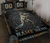 Ohaprints-Quilt-Bed-Set-Pillowcase-Mandala-Baseball-Batter-Boy-Player-Black-Custom-Personalized-Name-Number-Blanket-Bedspread-Bedding-3225-Throw (55&#39;&#39; x 60&#39;&#39;)