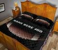 Ohaprints-Quilt-Bed-Set-Pillowcase-Football-Black-Color-With-Balls-Custom-Personalized-Name-Number-Blanket-Bedspread-Bedding-3050-Queen (80'' x 90'')