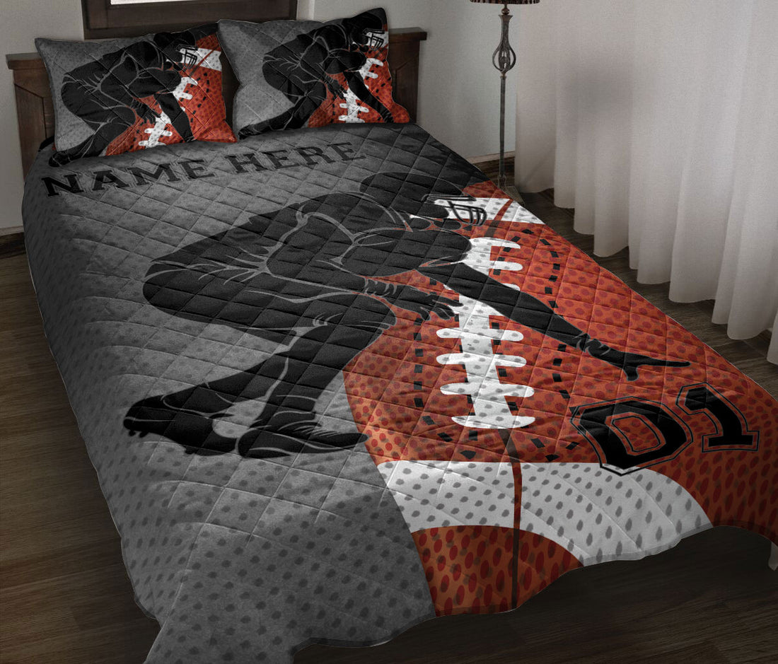 Ohaprints-Quilt-Bed-Set-Pillowcase-Football-Defense-Player-Gift-For-Fan-Lovers-Custom-Personalized-Name-Number-Blanket-Bedspread-Bedding-918-Throw (55'' x 60'')