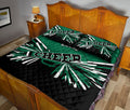 Ohaprints-Quilt-Bed-Set-Pillowcase-Cheerleading-Cheerleader-Green-Gift-For-Her-Custom-Personalized-Name-Blanket-Bedspread-Bedding-2071-Queen (80'' x 90'')