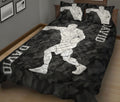 Ohaprints-Quilt-Bed-Set-Pillowcase-Boxer-Boxing-Player-Camo-Gift-For-Fan-Lovers-Custom-Personalized-Name-Blanket-Bedspread-Bedding-315-King (90'' x 100'')