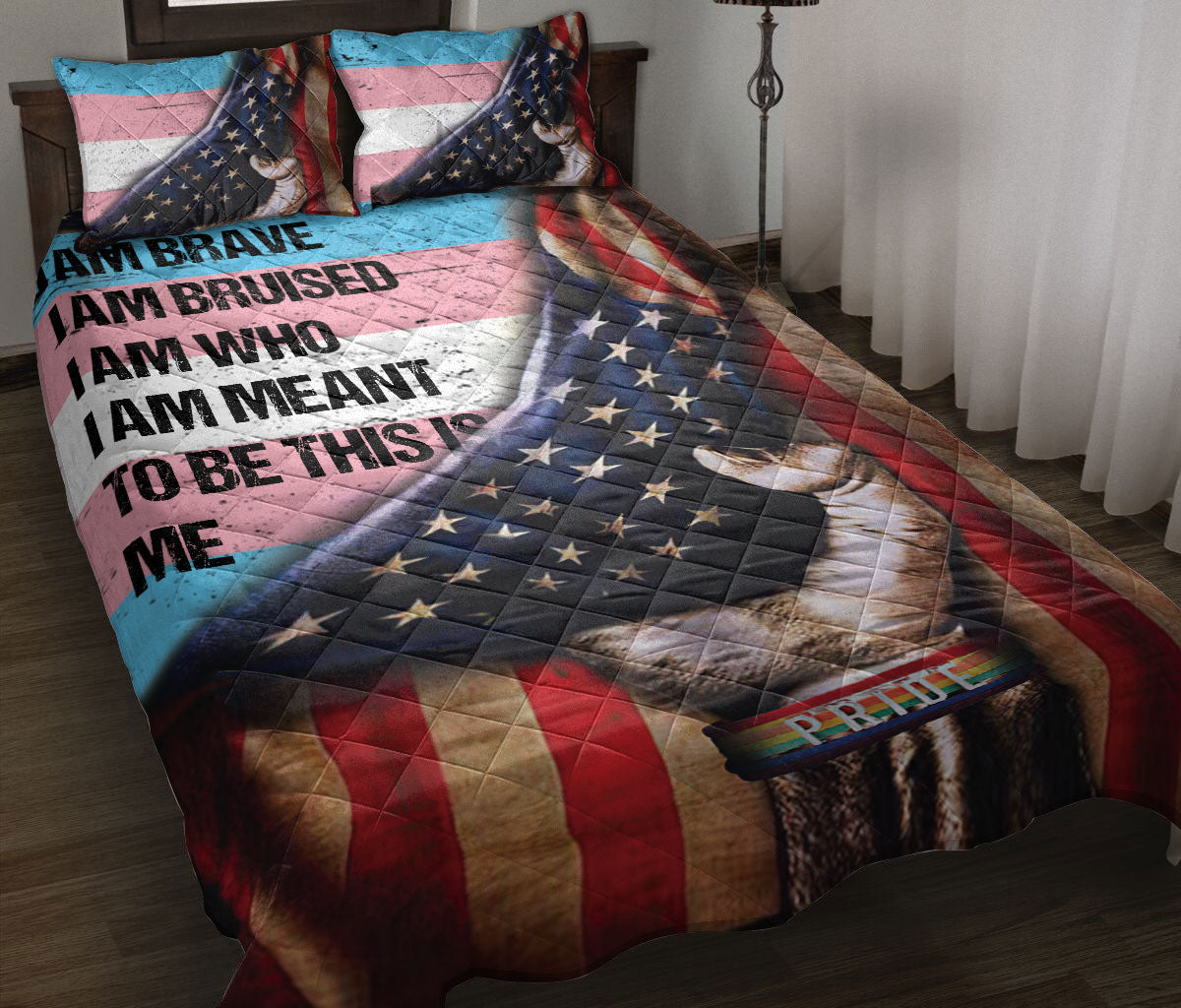 American flag deals bed comforter