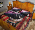 Ohaprints-Quilt-Bed-Set-Pillowcase-America-Us-Lesbian-Pride-Flag-I-Am-Brave-This-Is-Me-Support-Gift-Lgbt-Blanket-Bedspread-Bedding-321-Queen (80'' x 90'')