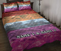 Ohaprints-Quilt-Bed-Set-Pillowcase-Lgbt-Lesbian-Pride-Flag-Smoke-Pattern-Gift-Idea-Custom-Personalized-Name-Blanket-Bedspread-Bedding-322-Throw (55'' x 60'')