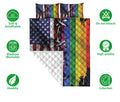 Ohaprints-Quilt-Bed-Set-Pillowcase-America-Us-Rainbow-Pride-Flag-Lgbt-Lgbtq-Support-Gift-Idea-Blanket-Bedspread-Bedding-1494-Double (70'' x 80'')